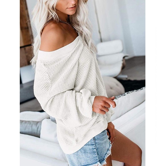 🖤ELIZA Womens Waffle Knit Top🖤 - Picture 2 of 3